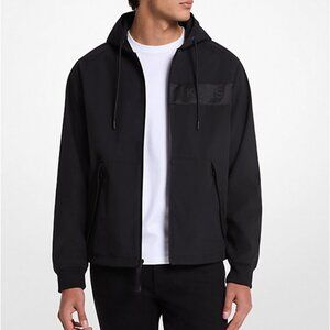 Michael Kors Tigres Hooded Black Jacket
